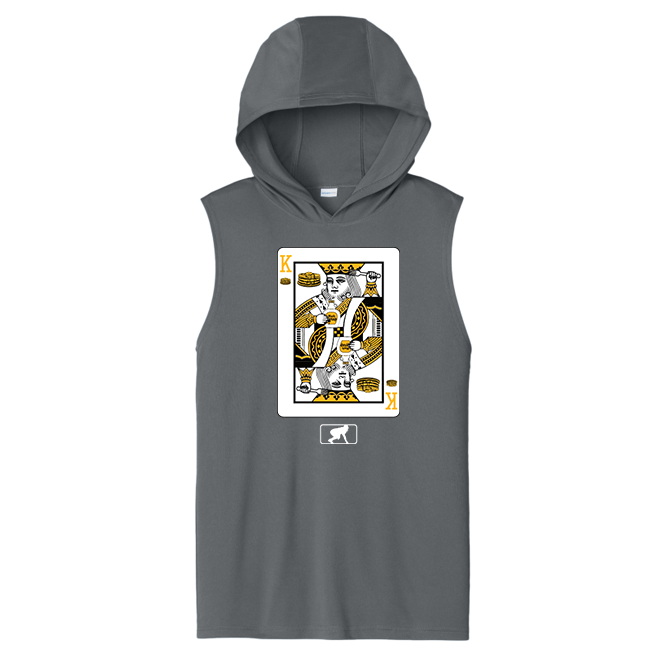 KING OF PANCAKES - Hooded Muscle Tee