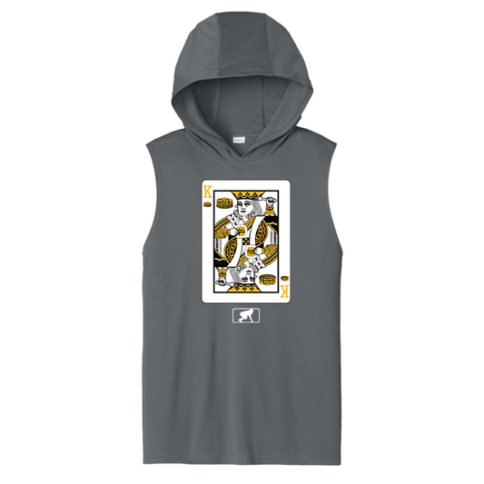 KING OF PANCAKES - Hooded Muscle Tee