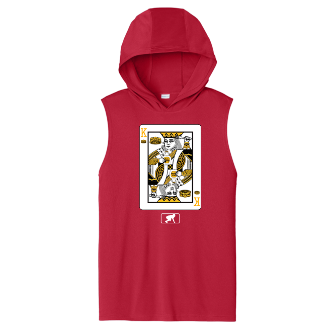 KING OF PANCAKES - Hooded Muscle Tee