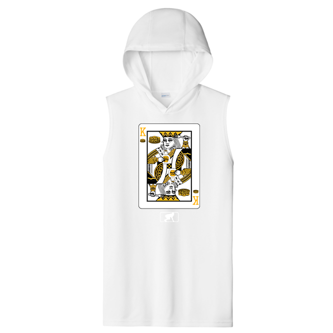 KING OF PANCAKES - Hooded Muscle Tee