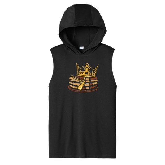 PANCAKE KING - Hooded Muscle Tee