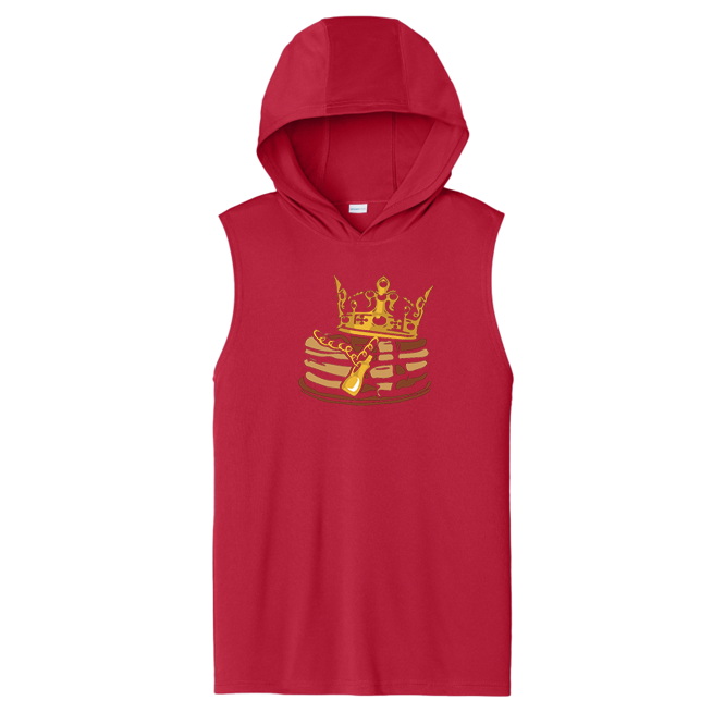 PANCAKE KING - Hooded Muscle Tee
