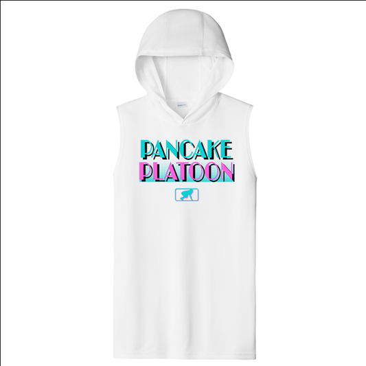 PANCAKE PLATOON (Vice) - Trench Vice Hooded Muscle T-Shirt