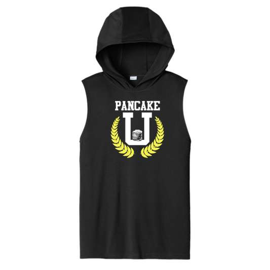 PANCAKE U - Hooded Muscle Tee