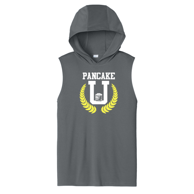 PANCAKE U - Hooded Muscle Tee