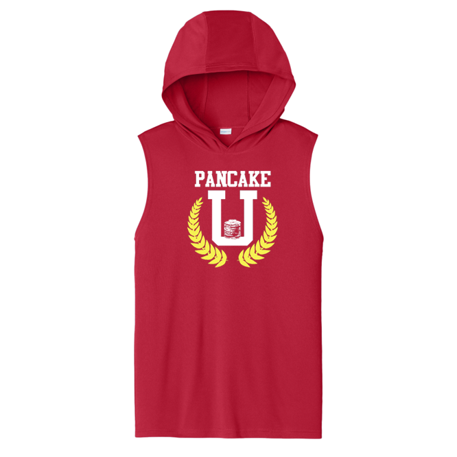 PANCAKE U - Hooded Muscle Tee