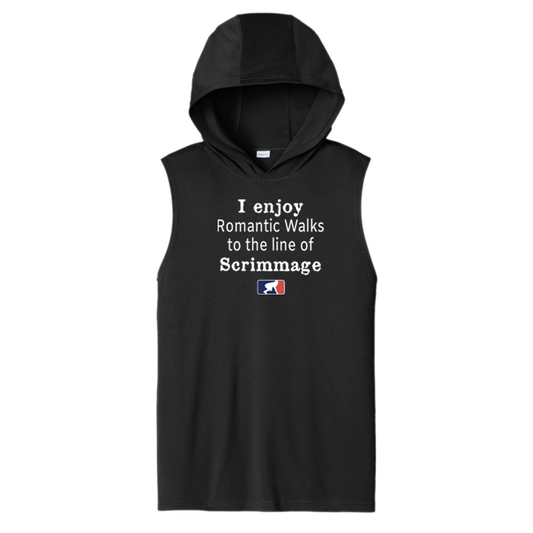 ROMANTIC WALKS - Hooded Muscle Tee