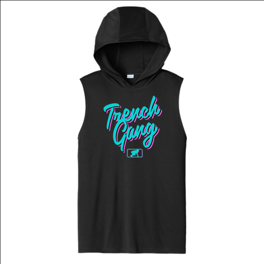 TRENCH GANG (Vice) - Trench Vice Hooded Muscle T-Shirt