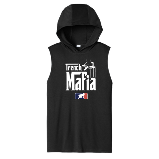 TRENCH MAFIA - Hooded Muscle Tee