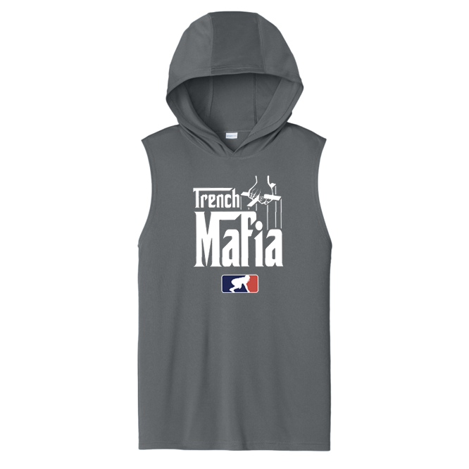 TRENCH MAFIA - Hooded Muscle Tee