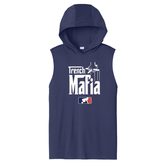 TRENCH MAFIA - Hooded Muscle Tee
