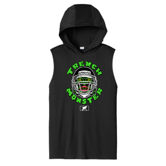 TRENCH MONSTER - Hooded Muscle Tee