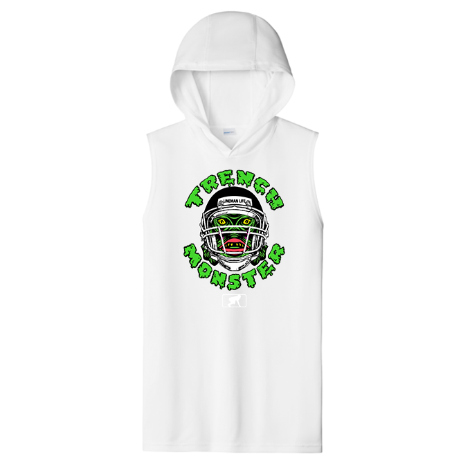 TRENCH MONSTER - Hooded Muscle Tee