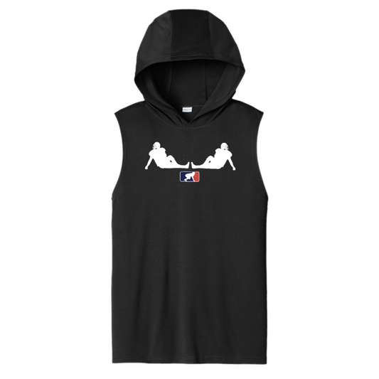 TRUCKER LOGO - Hooded Muscle Tee
