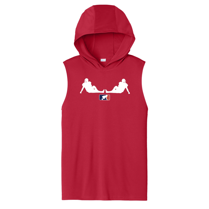 TRUCKER LOGO - Hooded Muscle Tee