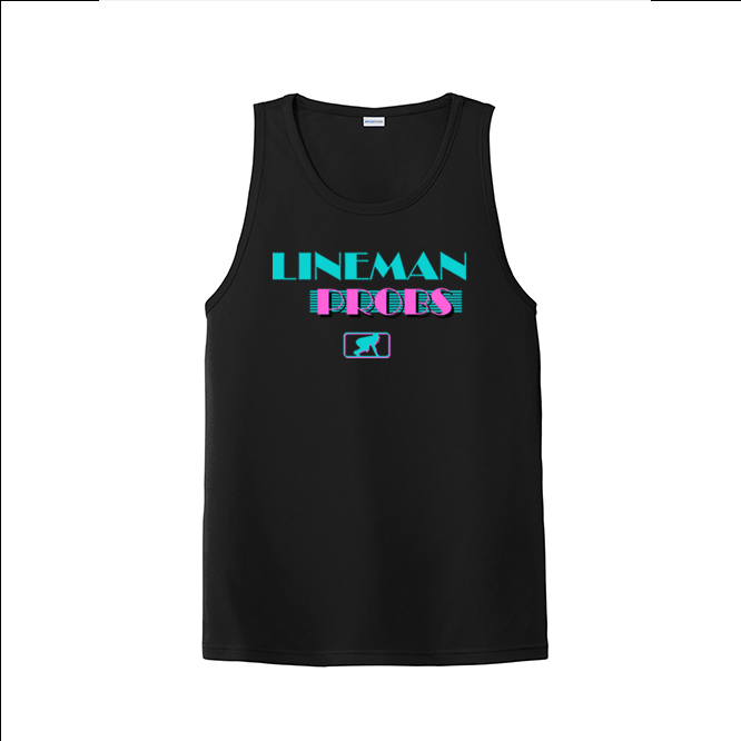 LINEMAN PROBS (Retro) - Trench Vice Muscle T-Shirt