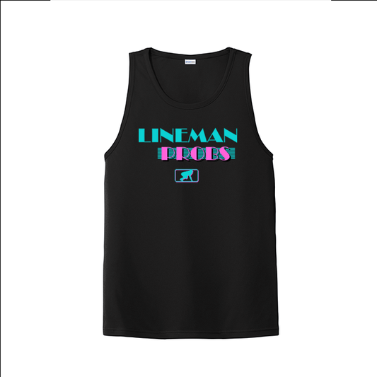 LINEMAN PROBS (Retro) - Trench Vice Muscle T-Shirt