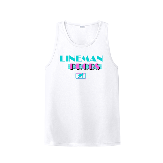 LINEMAN PROBS (Retro) - Trench Vice Muscle T-Shirt