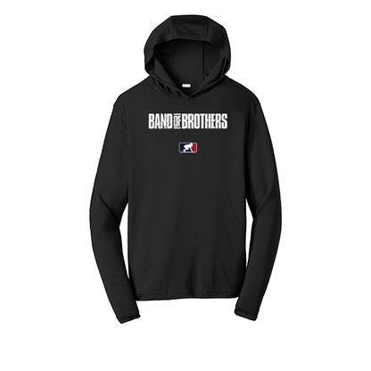 BAND OF BROTHERS - Hooded Long Sleeve Performance Tee
