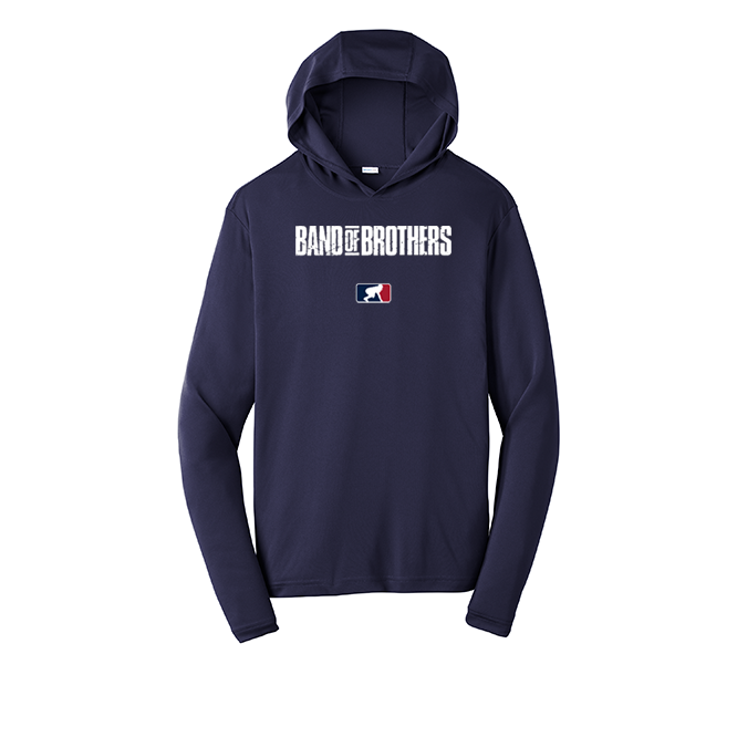BAND OF BROTHERS - Hooded Long Sleeve Performance Tee