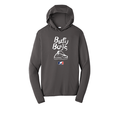 BEEFY BOYS - Hooded Long Sleeve Performance Tee