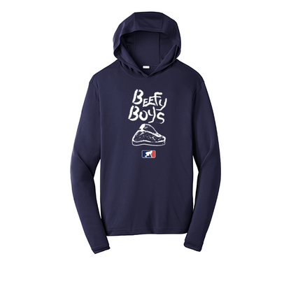 BEEFY BOYS - Hooded Long Sleeve Performance Tee
