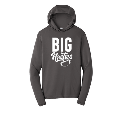 BIG NASTIES - Hooded Long Sleeve Performance Tee
