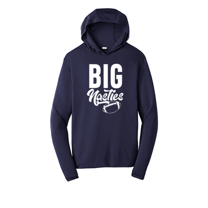 BIG NASTIES - Hooded Long Sleeve Performance Tee