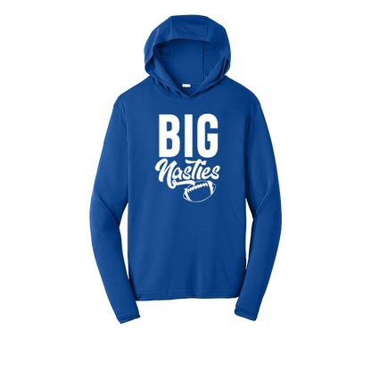 BIG NASTIES - Hooded Long Sleeve Performance Tee