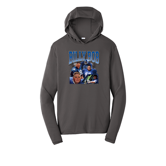 BILLY BOB - Hooded Long Sleeve Performance Tee