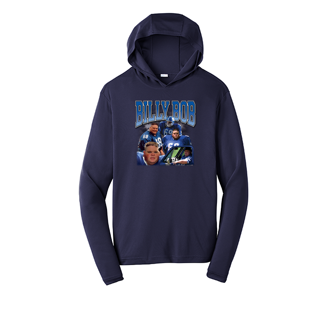 BILLY BOB - Hooded Long Sleeve Performance Tee
