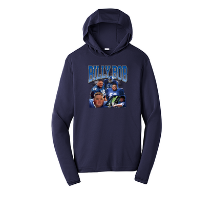 BILLY BOB - Hooded Long Sleeve Performance Tee