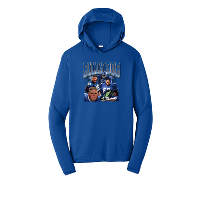 BILLY BOB - Hooded Long Sleeve Performance Tee
