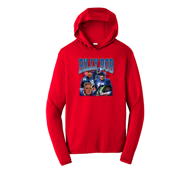 BILLY BOB - Hooded Long Sleeve Performance Tee