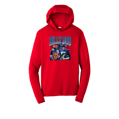 BILLY BOB - Hooded Long Sleeve Performance Tee