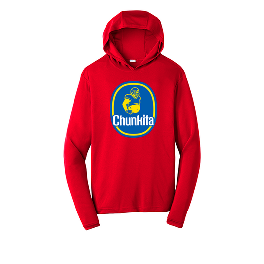 CHUNKITA - Hooded Long Sleeve Performance Tee
