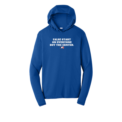 FALSE START - Hooded Long Sleeve Performance Tee