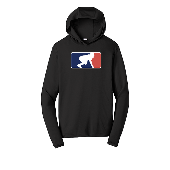 LOGO - Hooded Long Sleeve Performance Tee