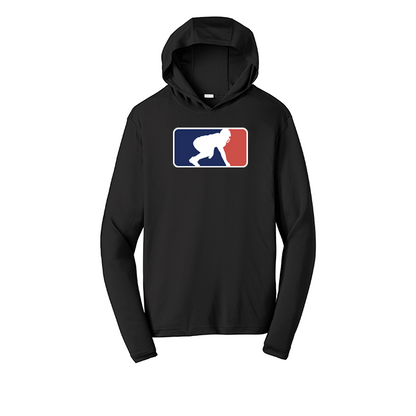 LOGO - Hooded Long Sleeve Performance Tee