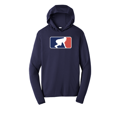LOGO - Hooded Long Sleeve Performance Tee
