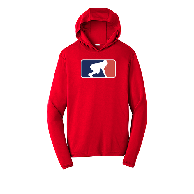 LOGO - Hooded Long Sleeve Performance Tee