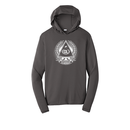 OLINEMINATI - Hooded Long Sleeve Performance Tee