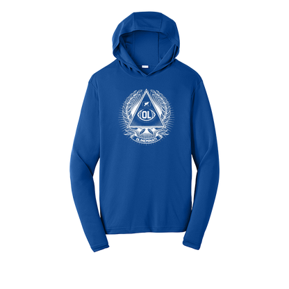 OLINEMINATI - Hooded Long Sleeve Performance Tee