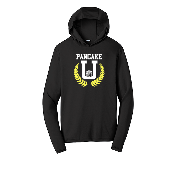 PANCAKE U - Hooded Long Sleeve Performance Tee