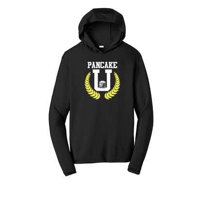 PANCAKE U - Hooded Long Sleeve Performance Tee