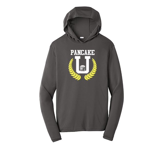 PANCAKE U - Hooded Long Sleeve Performance Tee