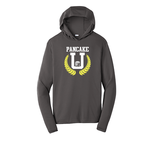 PANCAKE U - Hooded Long Sleeve Performance Tee
