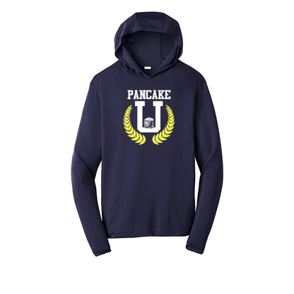 PANCAKE U - Hooded Long Sleeve Performance Tee
