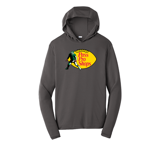 PASS PRO SHOPS - Hooded Long Sleeve Performance Tee