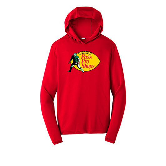 PASS PRO SHOPS - Hooded Long Sleeve Performance Tee